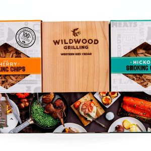 Wildwood Grilling Planks Gift Set Natural Wood BBQ Smoking-0
