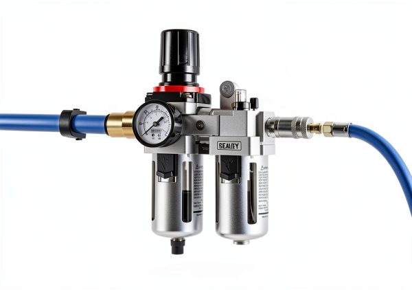 SEALEY Compressed Air Filter Regulator Lubricator SA4001-1