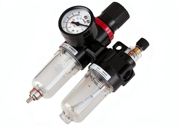 Strnek Compressed Air Filter Regulator Lubricator Aluminum-0