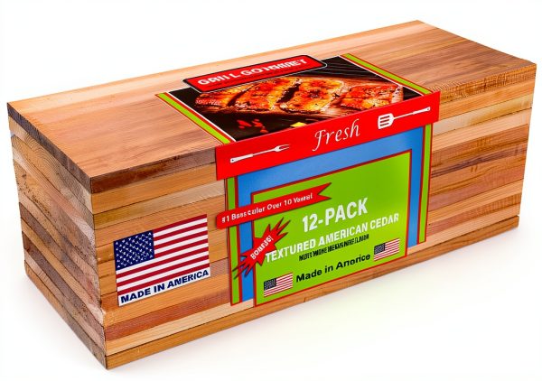 Grill Gourmet Grilling Planks Textured Flavor Single Use-0