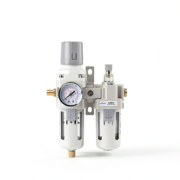 AIPUWIN Compressed Air Filter Regulator Lubricator 150 PSI-4