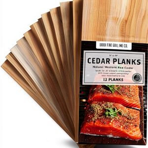 Cedar Grilling Planks Wildwood Grilling Oven Safe Flavor-0