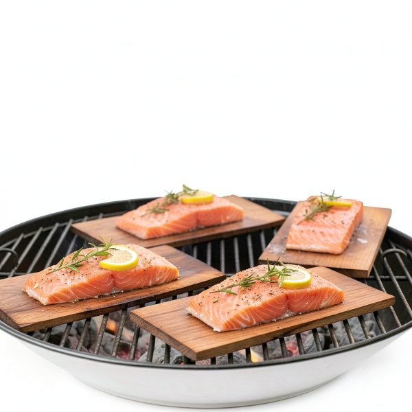 Baoyeewood Cedar Grilling Planks Natural Wood Smoky Flavor-2