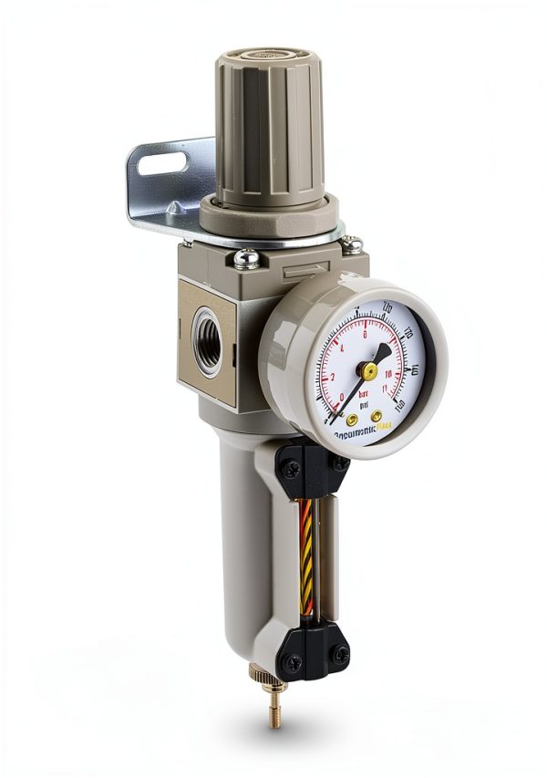 PneumaticPlus Filter Regulator Combo 14 NPT 10 Micron-0