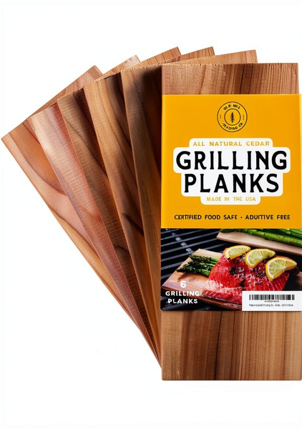 Western Red Cedar Grilling Planks Old Mill Trading Co Food-0