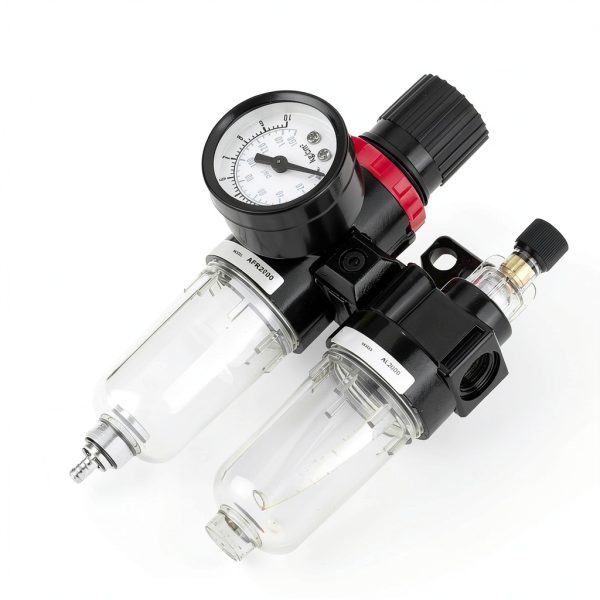 Strnek Compressed Air Filter Regulator Lubricator Aluminum-2