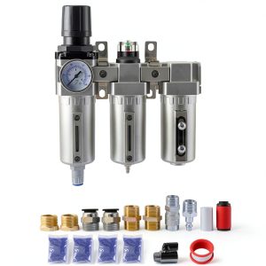 ONLISUM Compressed Air Filter Regulator Lubricator 3/4 NPT-0