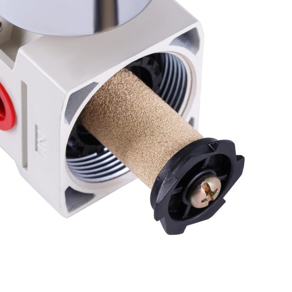 GCESSOIRY Air Filter Regulator Automatic Drain Brass-3
