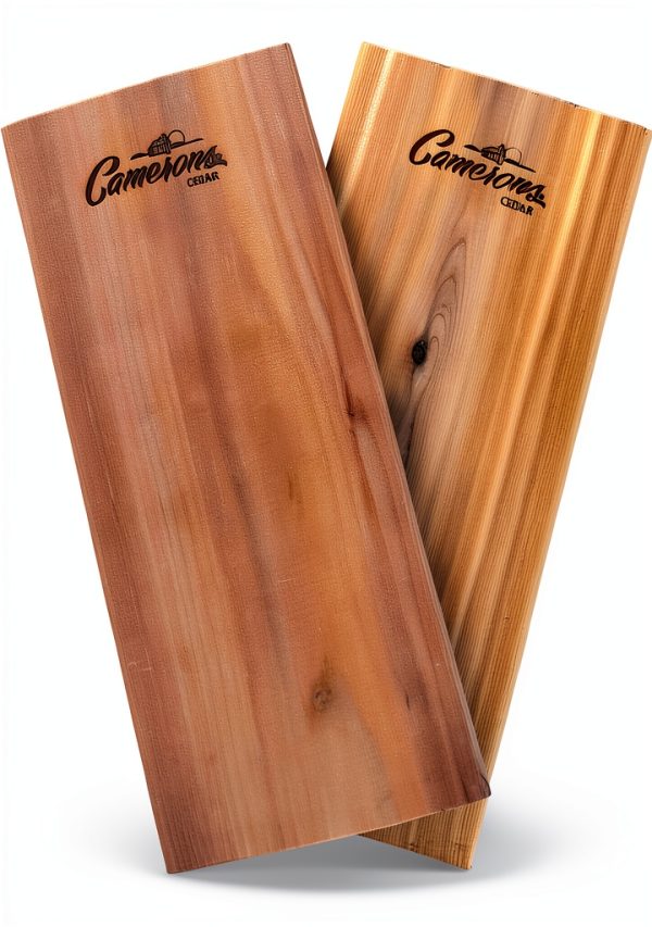Camerons Cedar Grilling Planks 2-Pack Natural Wood Flavor-6
