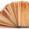 Langxinese Cedar Grilling Planks Natural Wood Cooking Set-4
