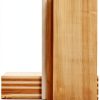 Langxinese Cedar Grilling Planks Natural Wood Cooking Set-1