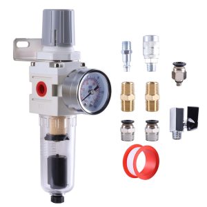 GCESSOIRY Air Filter Regulator Automatic Drain Brass-0