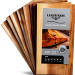 Langxinese Cedar Grilling Planks Natural Wood Cooking Set-0