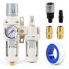 AIPUWIN Compressed Air Filter Regulator Lubricator 150 PSI-0