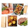 Landical Cedar Grilling Planks Set with Tray for Salmon-5