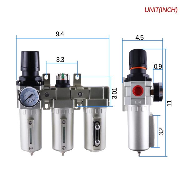 GCESSOIRY Air Drying System Regulator Filter Lubricator-1