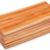Langxinese Cedar Grilling Planks Natural Wood Cooking Set-5