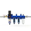 ATINY Air Compressor Filter Regulator Lubricator Blue 5u-3