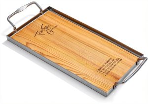 Cedar Grilling Planks TrueFire 10 Pack with Serving Tray-0