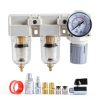 ONLISUM Air Filter Regulator Lubricator 1/4 NPT Industrial-0