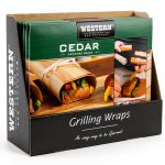 Western Cedar Grilling Planks Wood Wraps Flavor Infusion-0