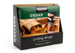 Western Cedar Grilling Planks Wood Wraps Flavor Infusion-0
