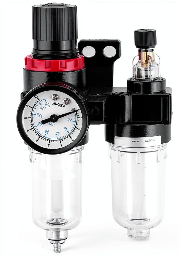 Strnek Compressed Air Filter Regulator Lubricator Aluminum-6