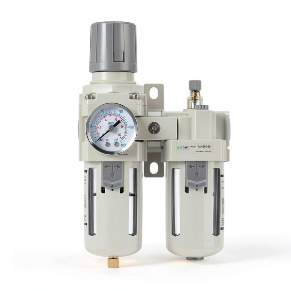 ZXVC Air Filter Regulator Brass FRL Unit Semi Auto Drain-1