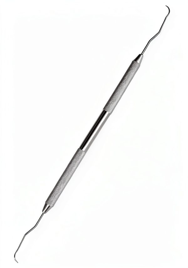 1/Pcs Dental Explorer #11-12 Double-Ended Solid Premier Stainless Steel Professional Instrument-0