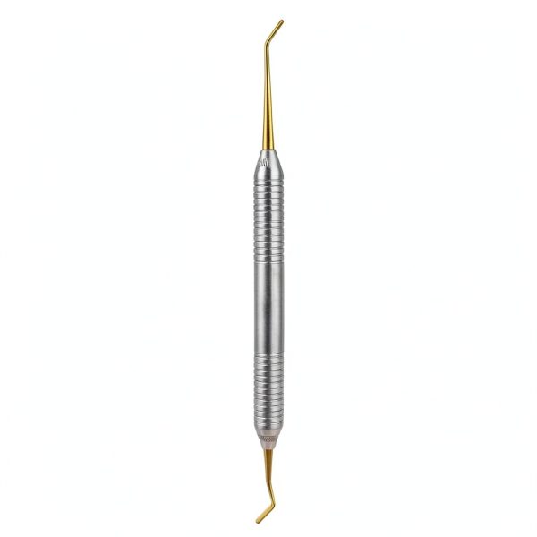 Dental Composite Filling Instrument 6 Steel Condenser & Paddle Handle-2