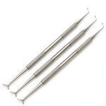 OdontoMed2011 3 PCS Dental Ball Burnisher 27/34 Composite Amalgam Plastic Filling Restorative Instruments ODM-0