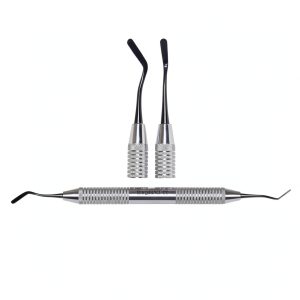 SurgiMac #6 Double End Plastic Filling Instrument, Black Titanium Tips-0