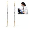Composite Filling Set INSTUMAX – Titanium Spatula & Plugger, 5‑Piece-5