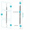 Dental Tools Utopia Care Plaque Remover 6.5" Steel Tartar Scraper-1