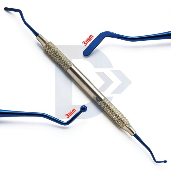 Dental Composite Filling Instrument 3 Blue Burnisher Direct-3