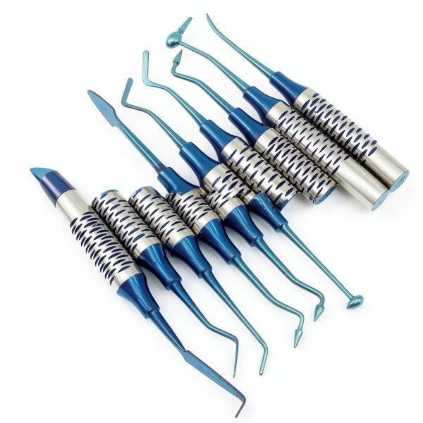 Dental Composite Resin Spatulas Quantafit Titanium Instruments-0
